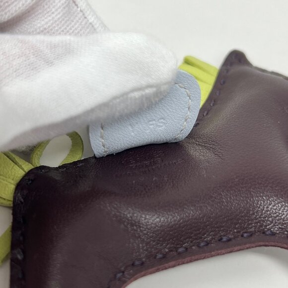 HERMES BNIB Milo Lambskin Rodeo PM Bag Charm - Picture 6 of 11